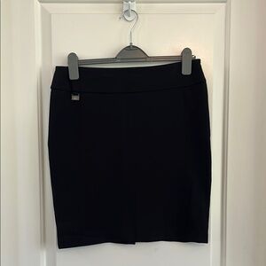 Lisette-L black stretch pencil skirt size 10